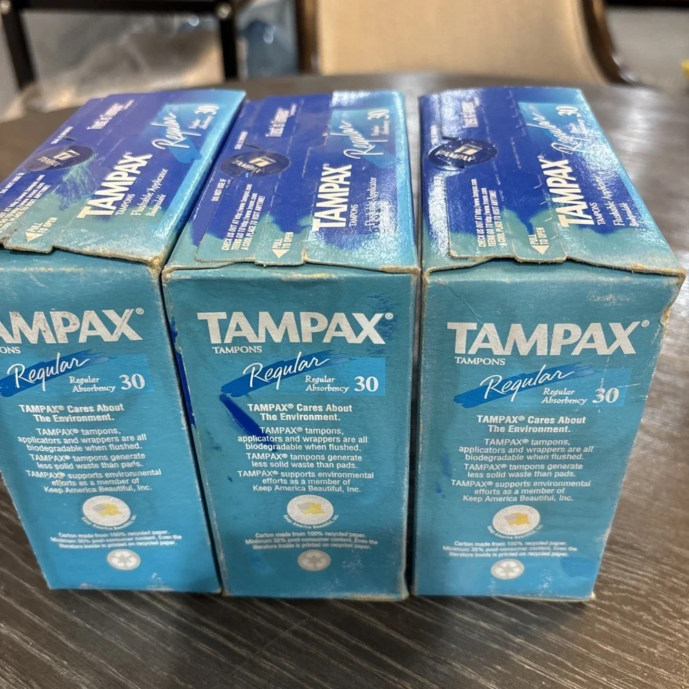Tampax vintage 1997